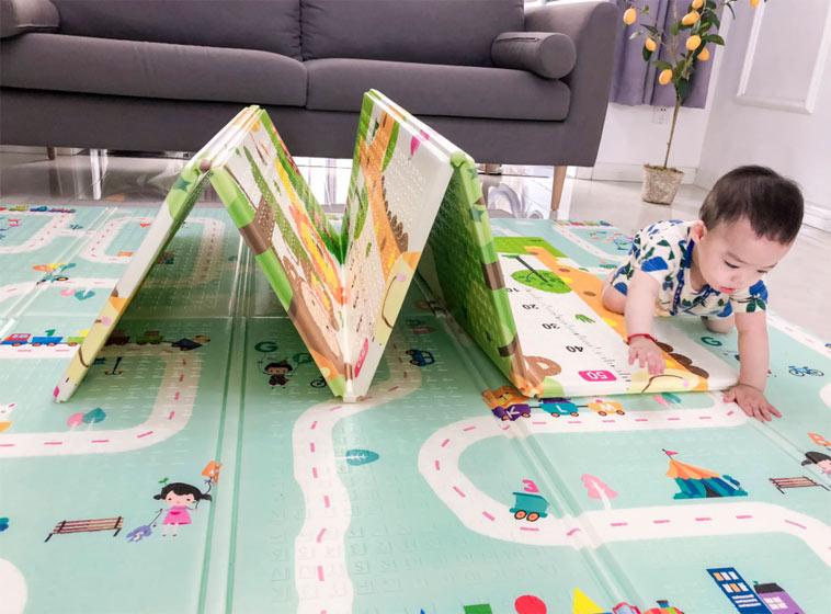 Las alfombrillas para bebés EPE, también denominadas 