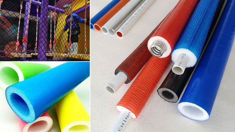 Estos productos se utilizan ampliamente en aplicaciones de aislamiento y protección térmica,niños’s castillos traviesos y otros campos..
