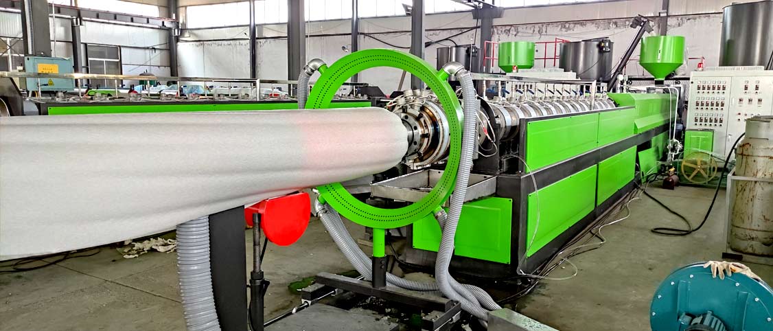 Máquina de espuma de polietileno no reticulado | Línea de extrusión de espuma EPE sin reticulación